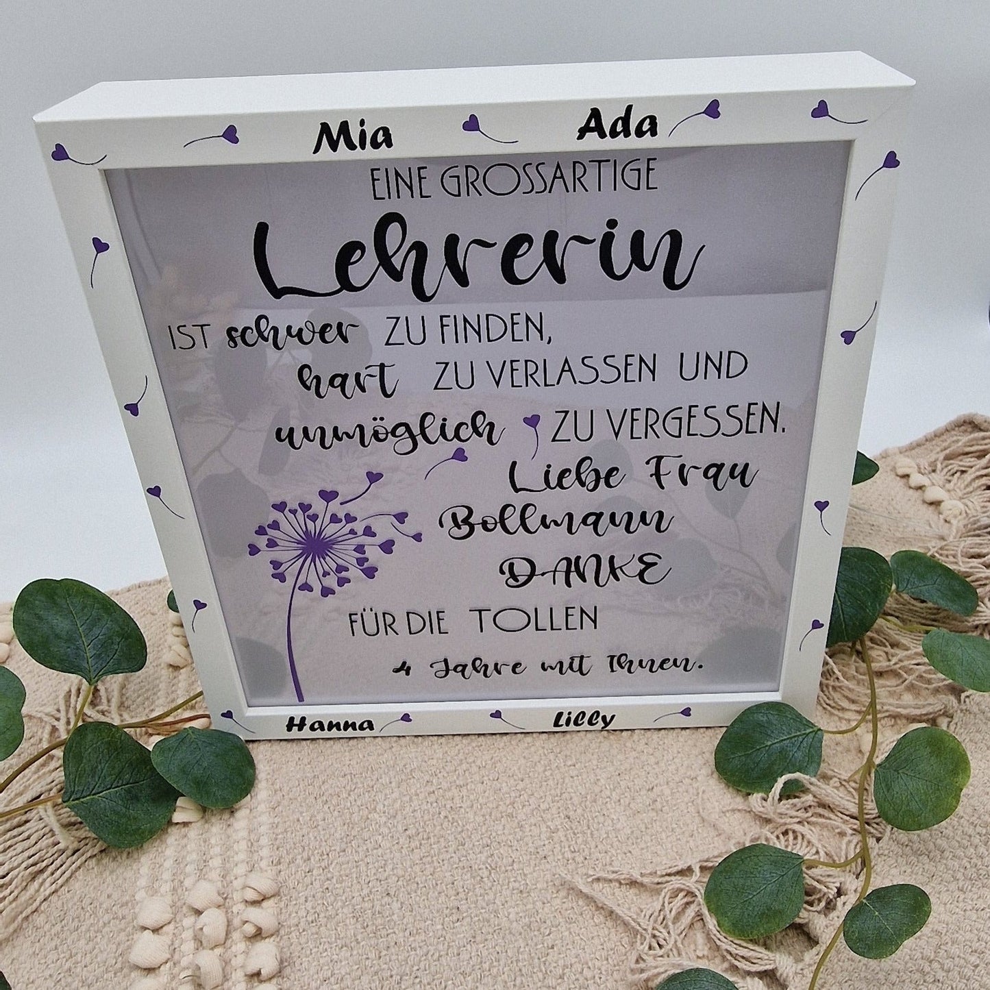 Abschiedsgeschenk Lehrerin/Lehrer