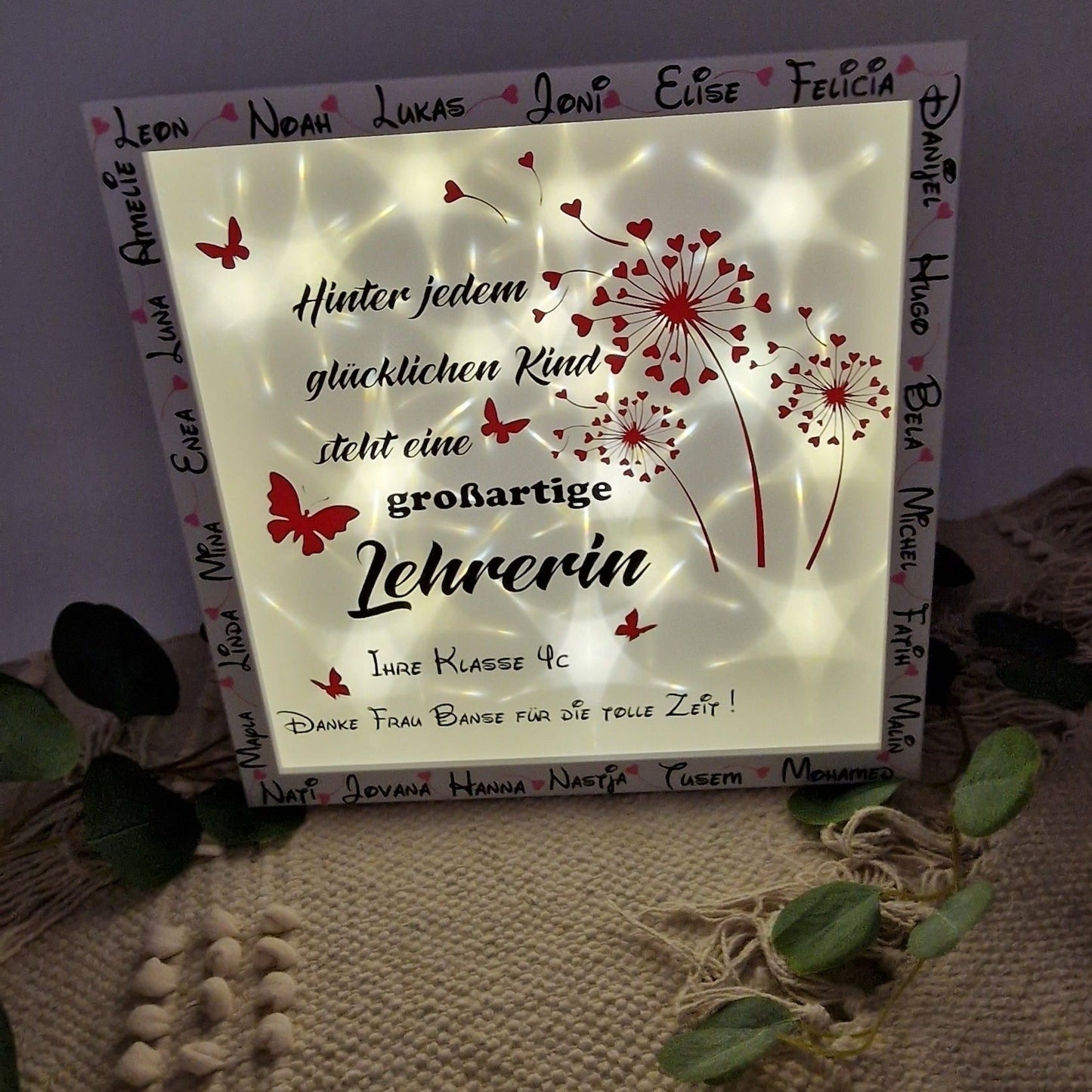 Abschiedsgeschenk Lehrerin Lehrer