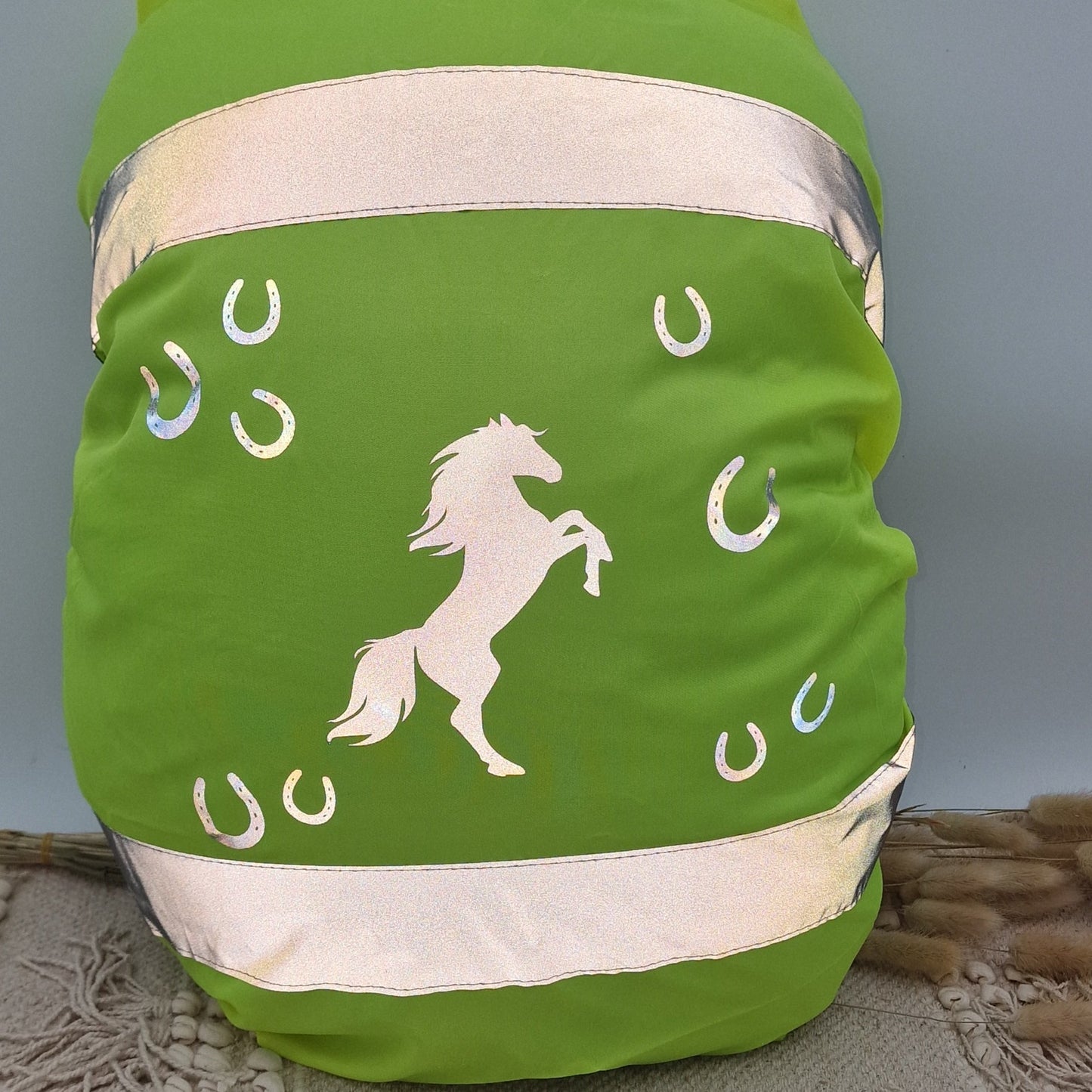 Regenschutz für Schultasche Warnüberzug personalisiert