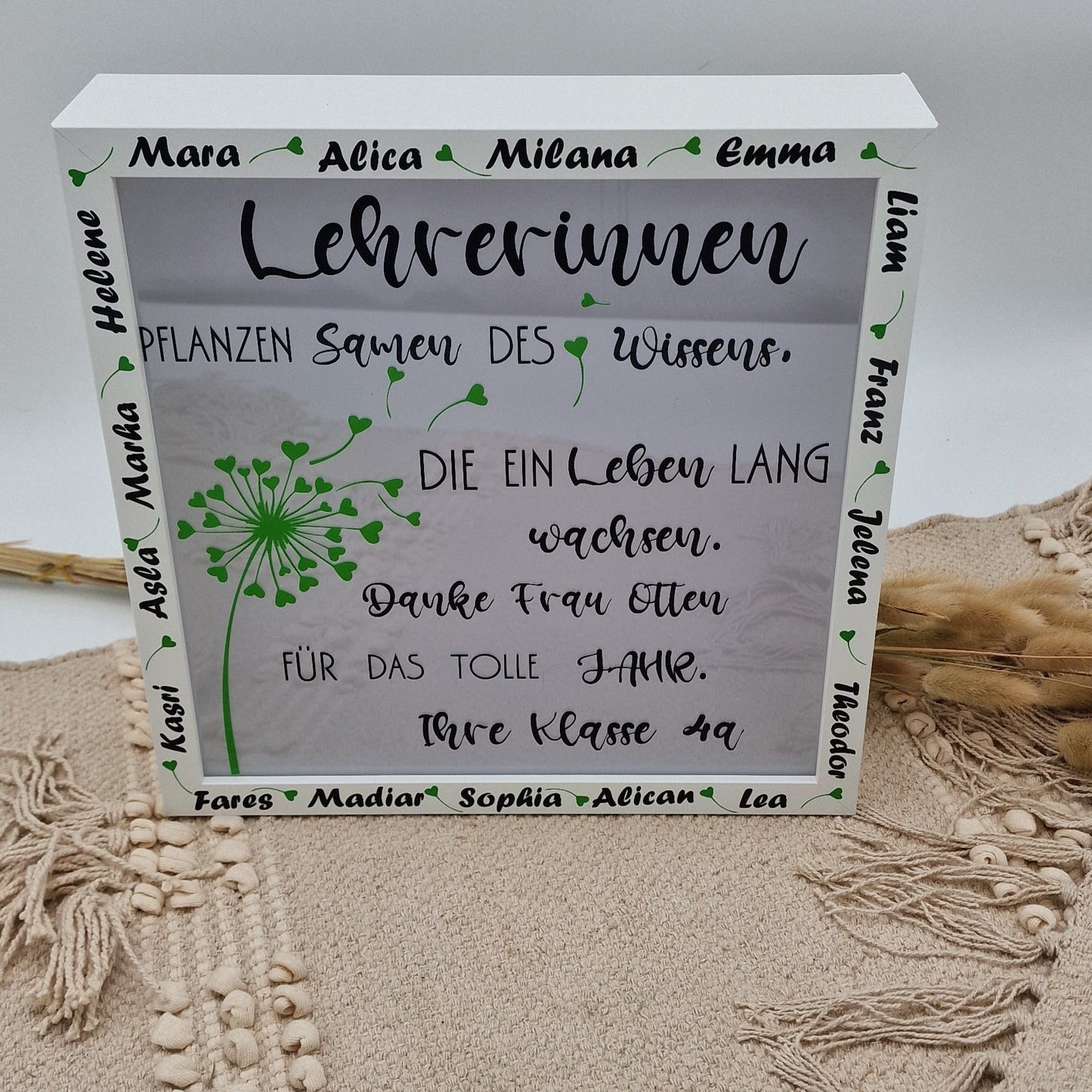 Abschiedsgeschenk für Lehrerin Lehrer