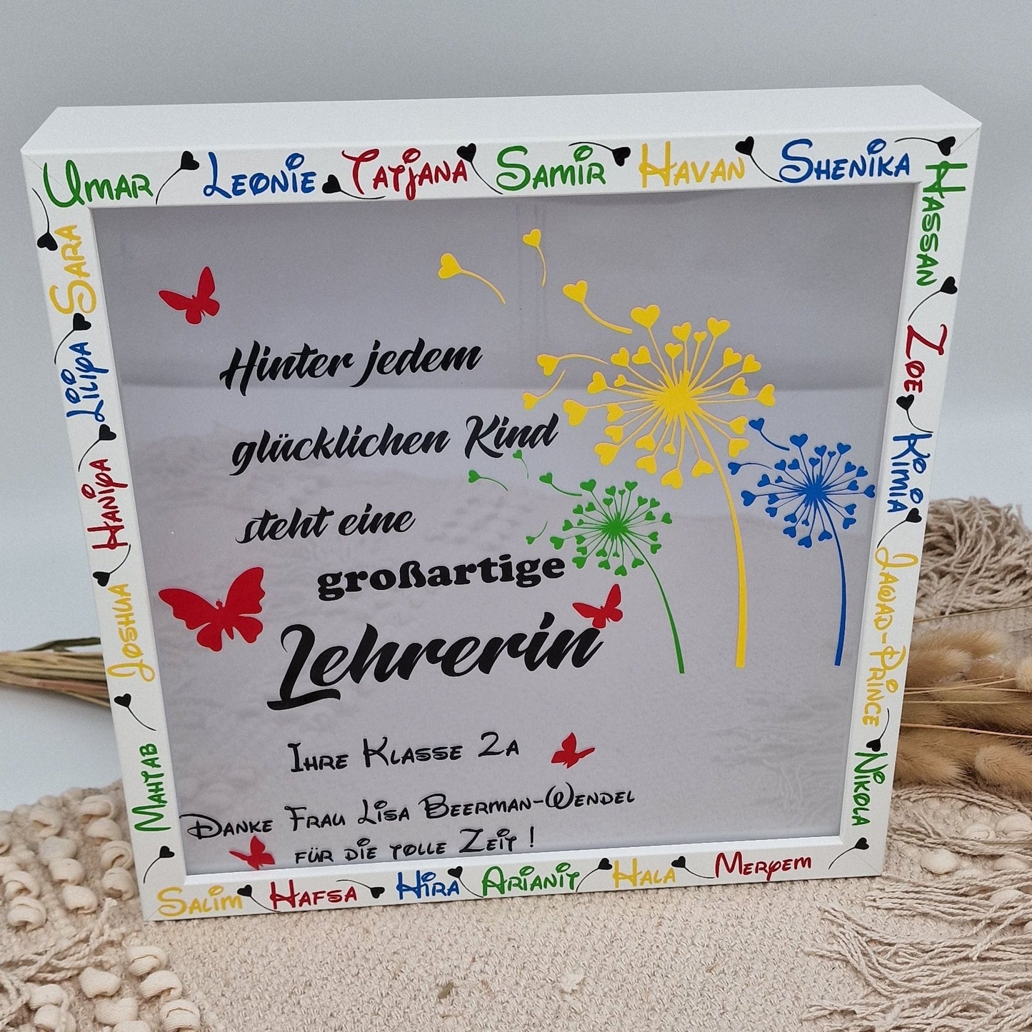 Abschiedsgeschenk Lehrerin Lehrer