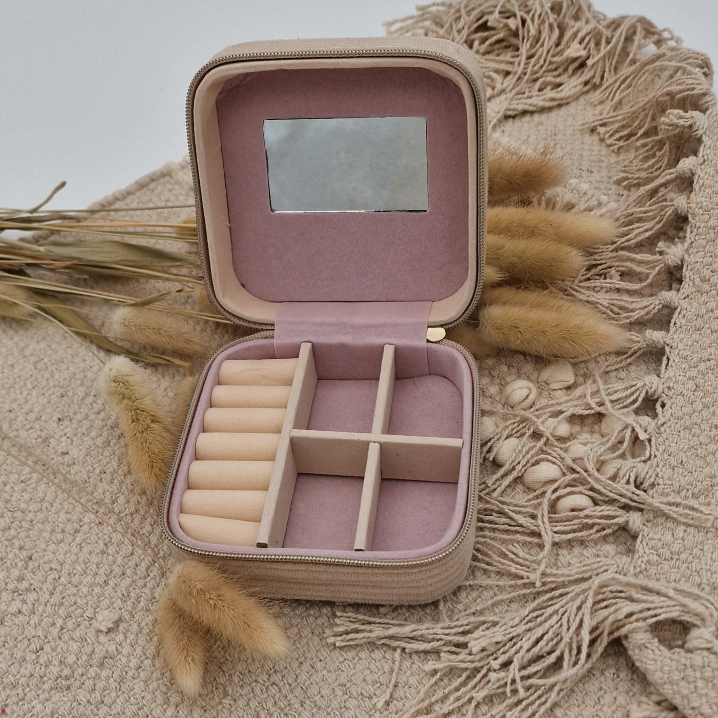Schmuckbox Samt personalisiert