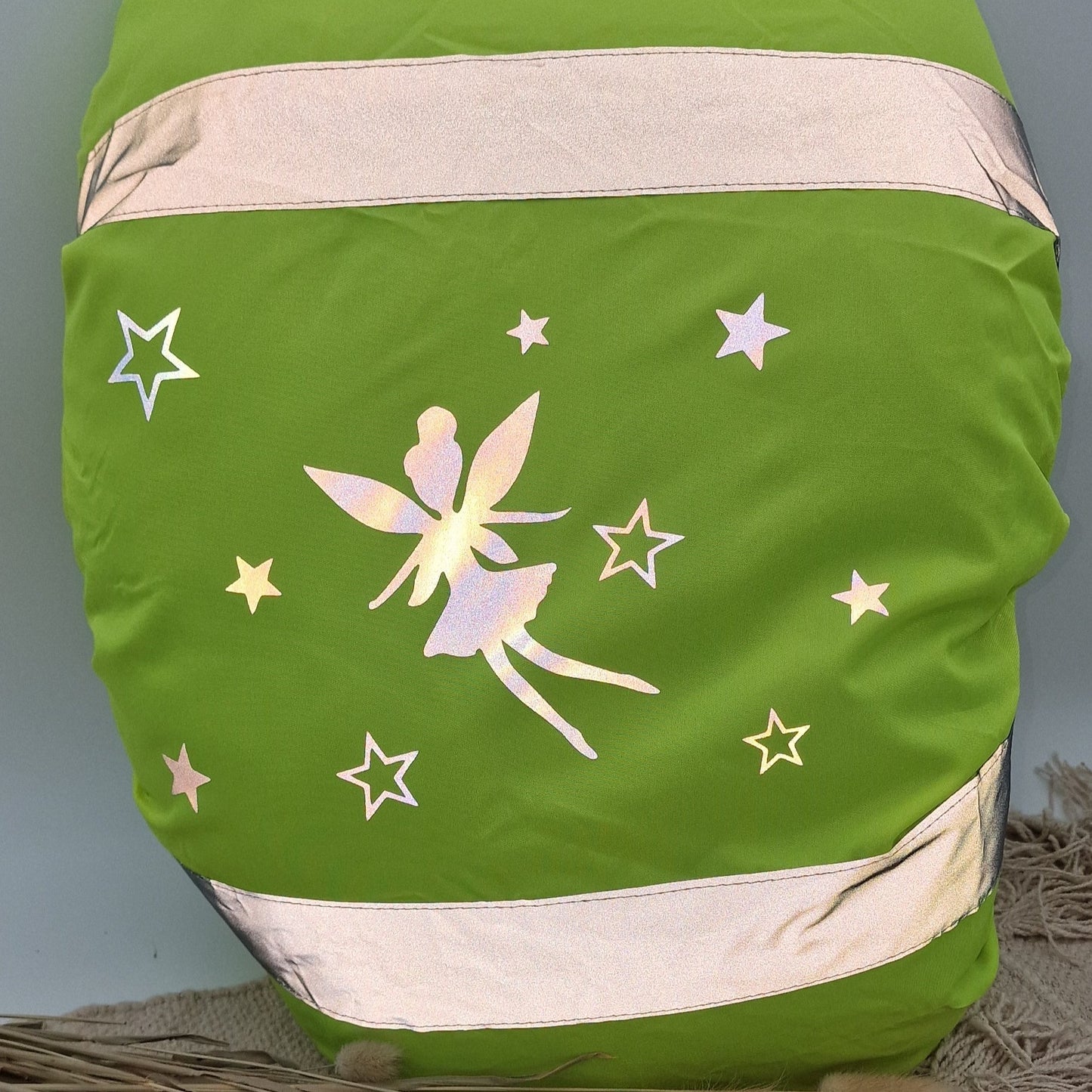 Regenschutz für Schultasche Warnüberzug personalisiert