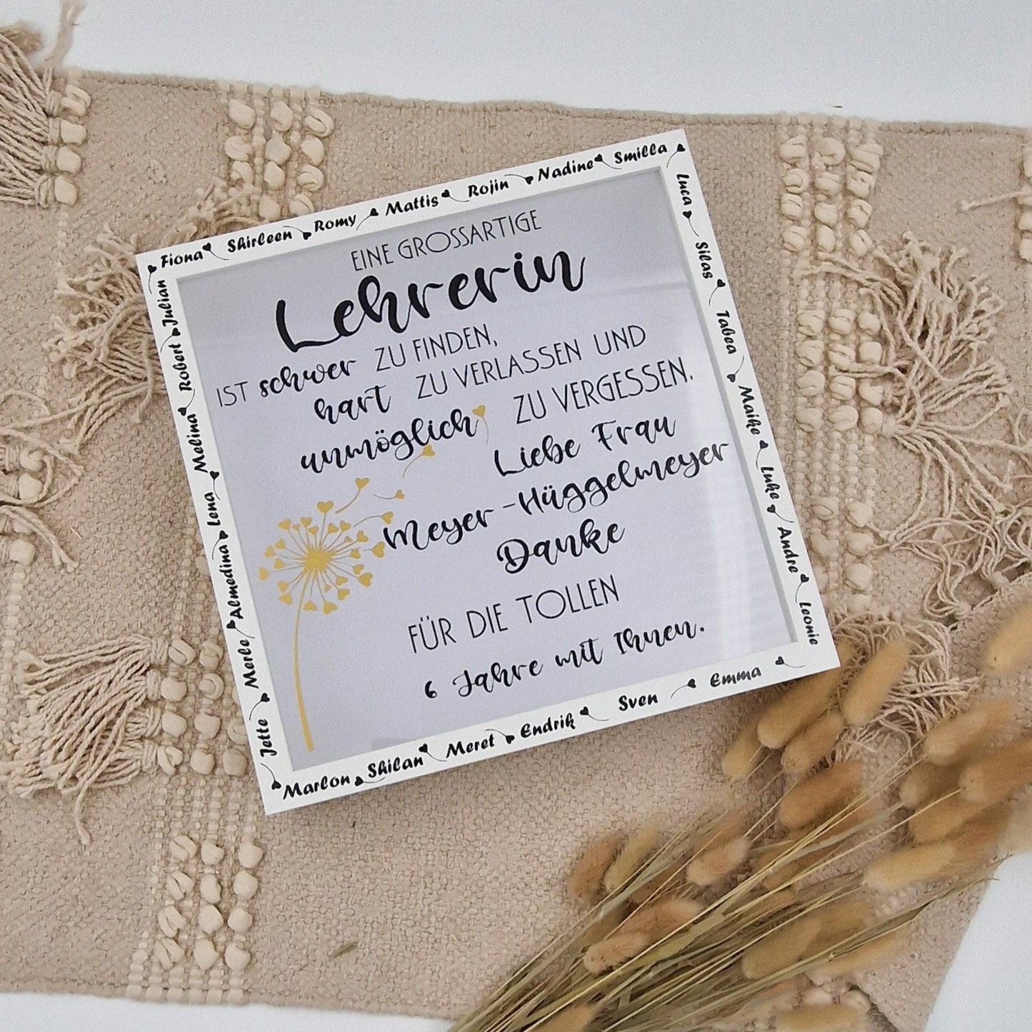 Abschiedsgeschenk Lehrerin/Lehrer