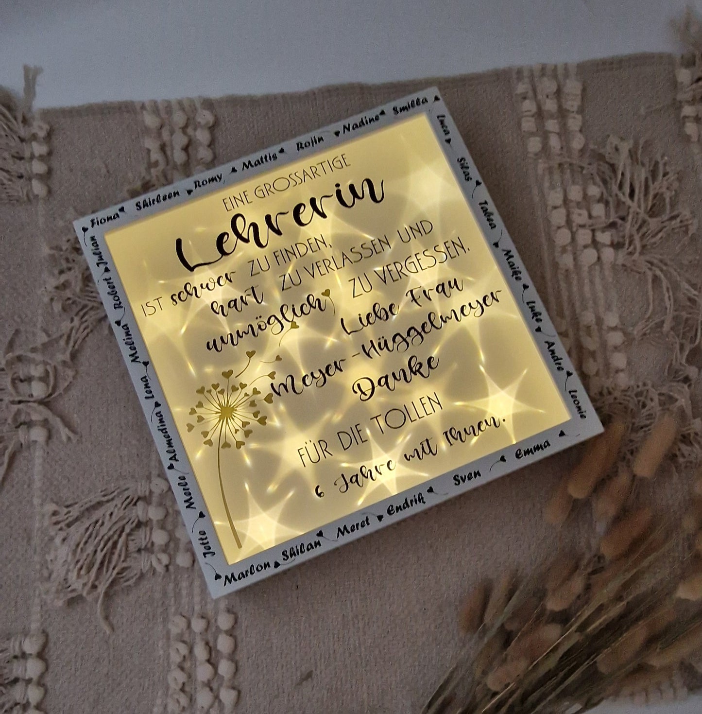 Abschiedsgeschenk Lehrerin/Lehrer