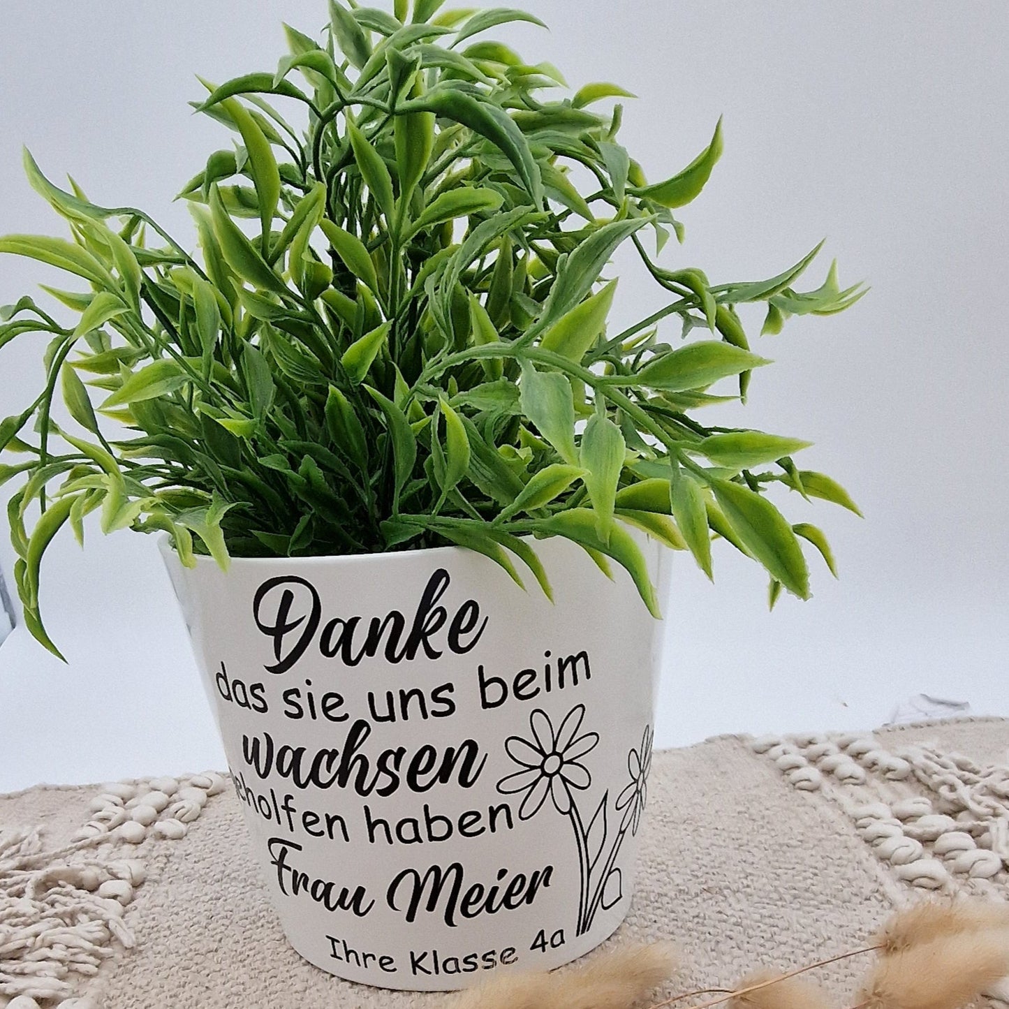 Blumentopf Lehrer(in) Abschied Blume