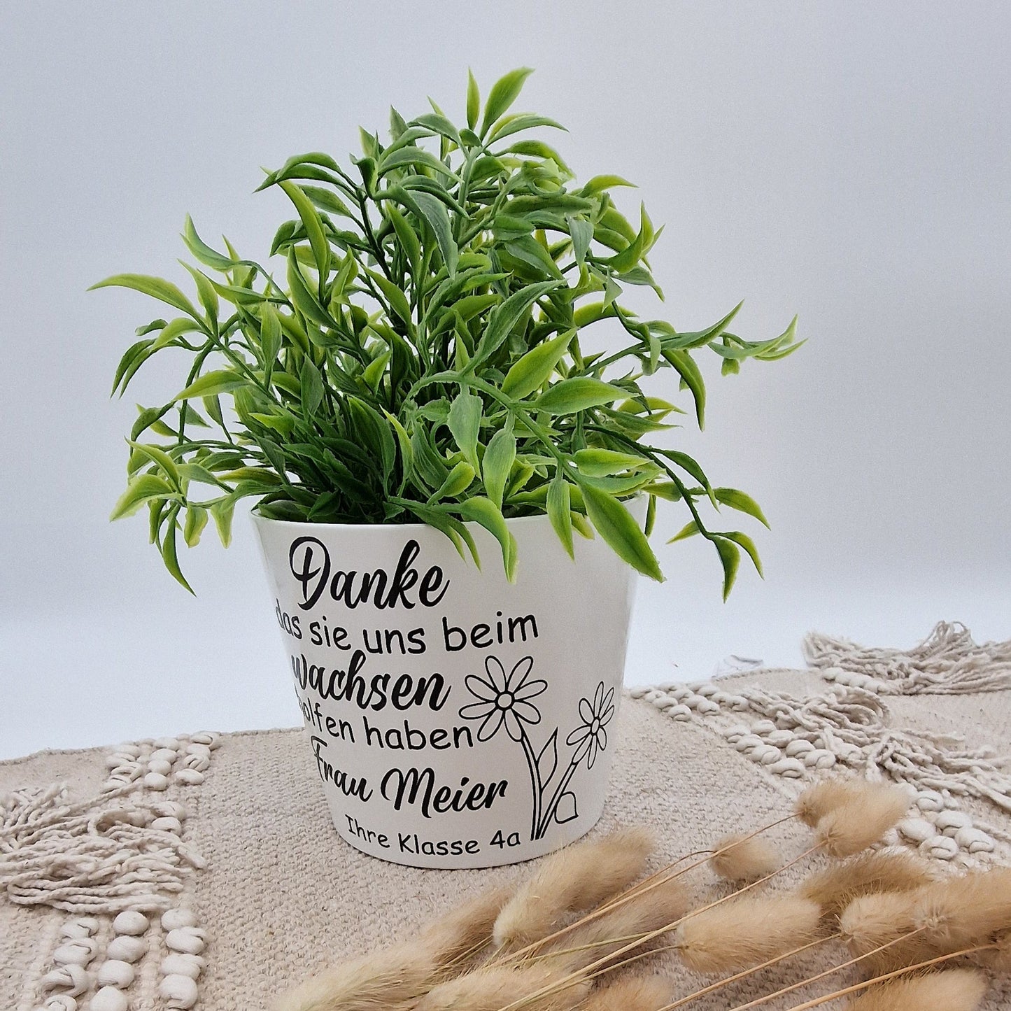 Blumentopf Lehrer(in) Abschied Blume
