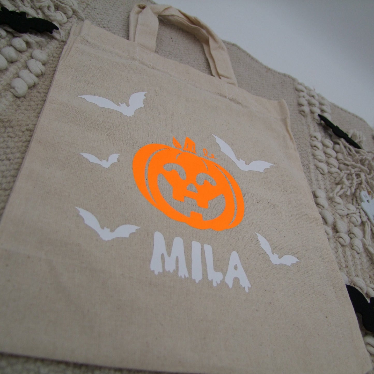 Tasche Halloween Süßigkeiten Personalisiert