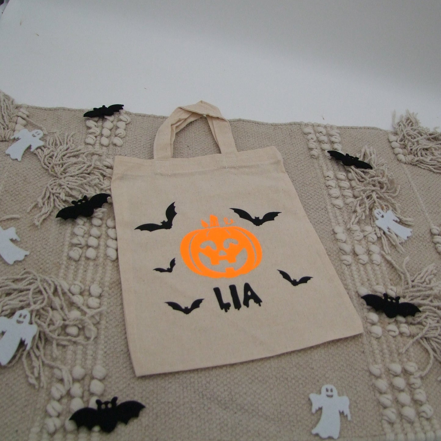 Tasche Halloween Süßigkeiten Personalisiert