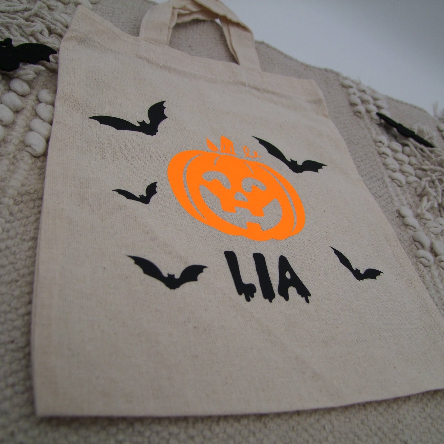 Tasche Halloween Süßigkeiten Personalisiert