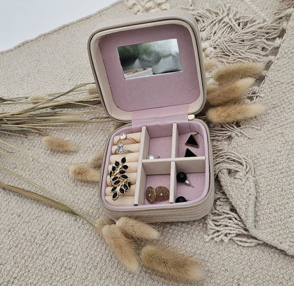Schmuckbox Samt personalisiert