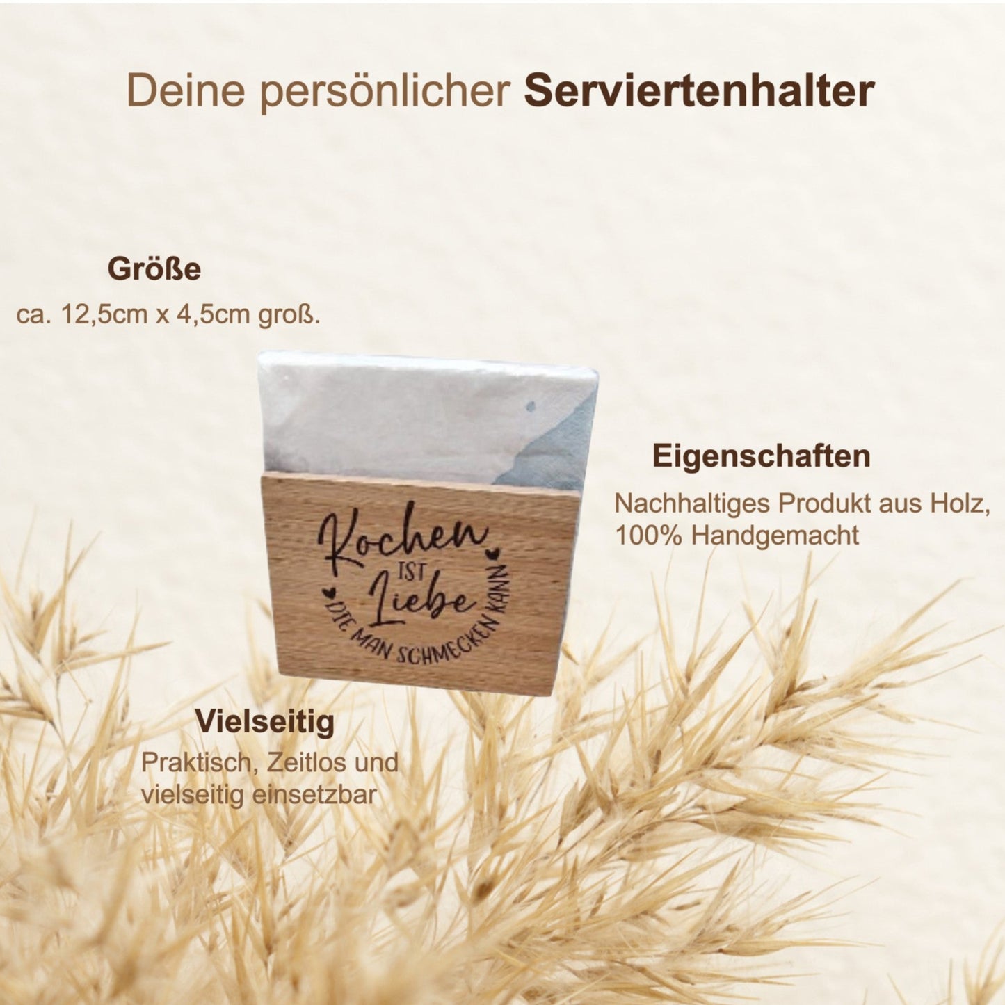 Halter für Servierten