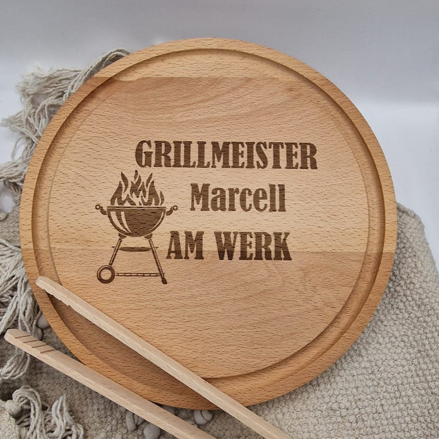Schneidebrett Grill Geschenk