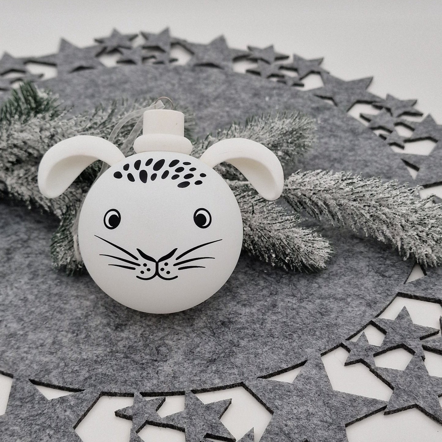 Weihnachtskugel personalisiert für Kinder