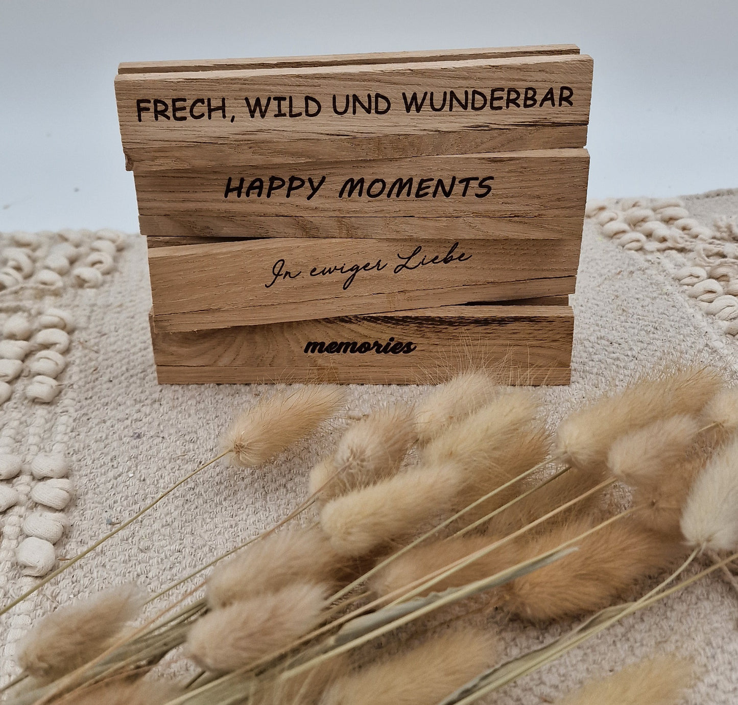 Bilderleiste aus Holz