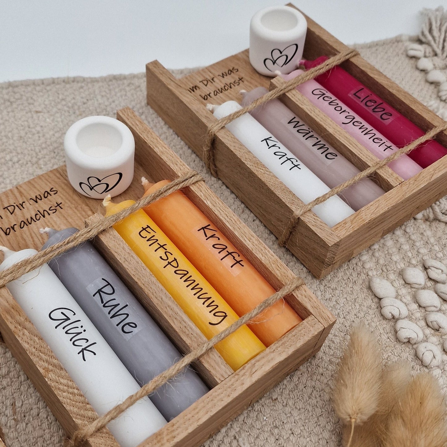 Geschenkset Kerzen