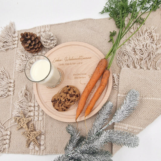 Weihnachtsteller personalisiert