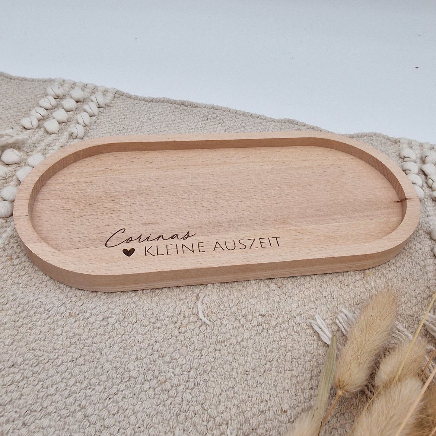 Tablett mit Gravur Kleine Auszeit