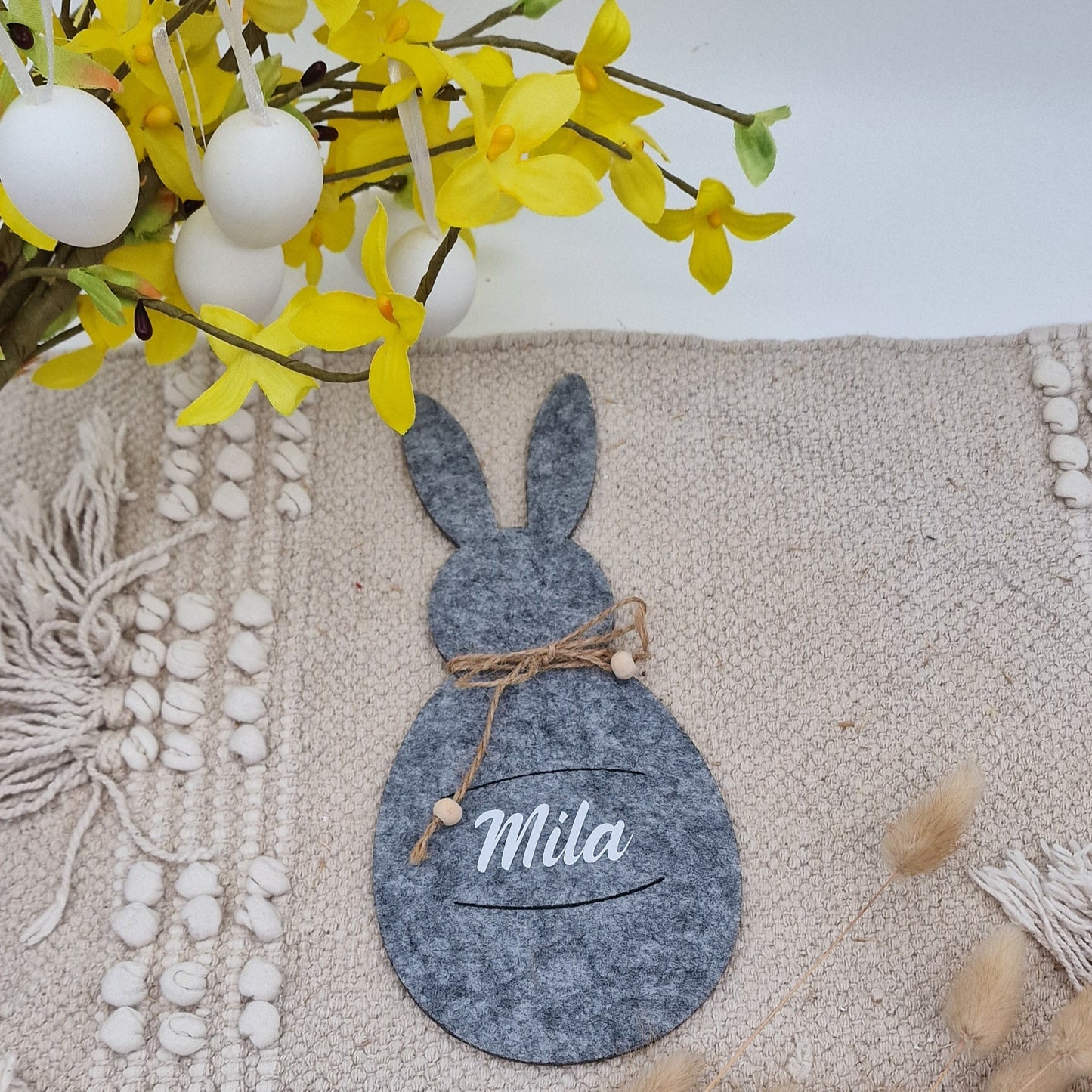 Besteckhalter personalisiert Ostern