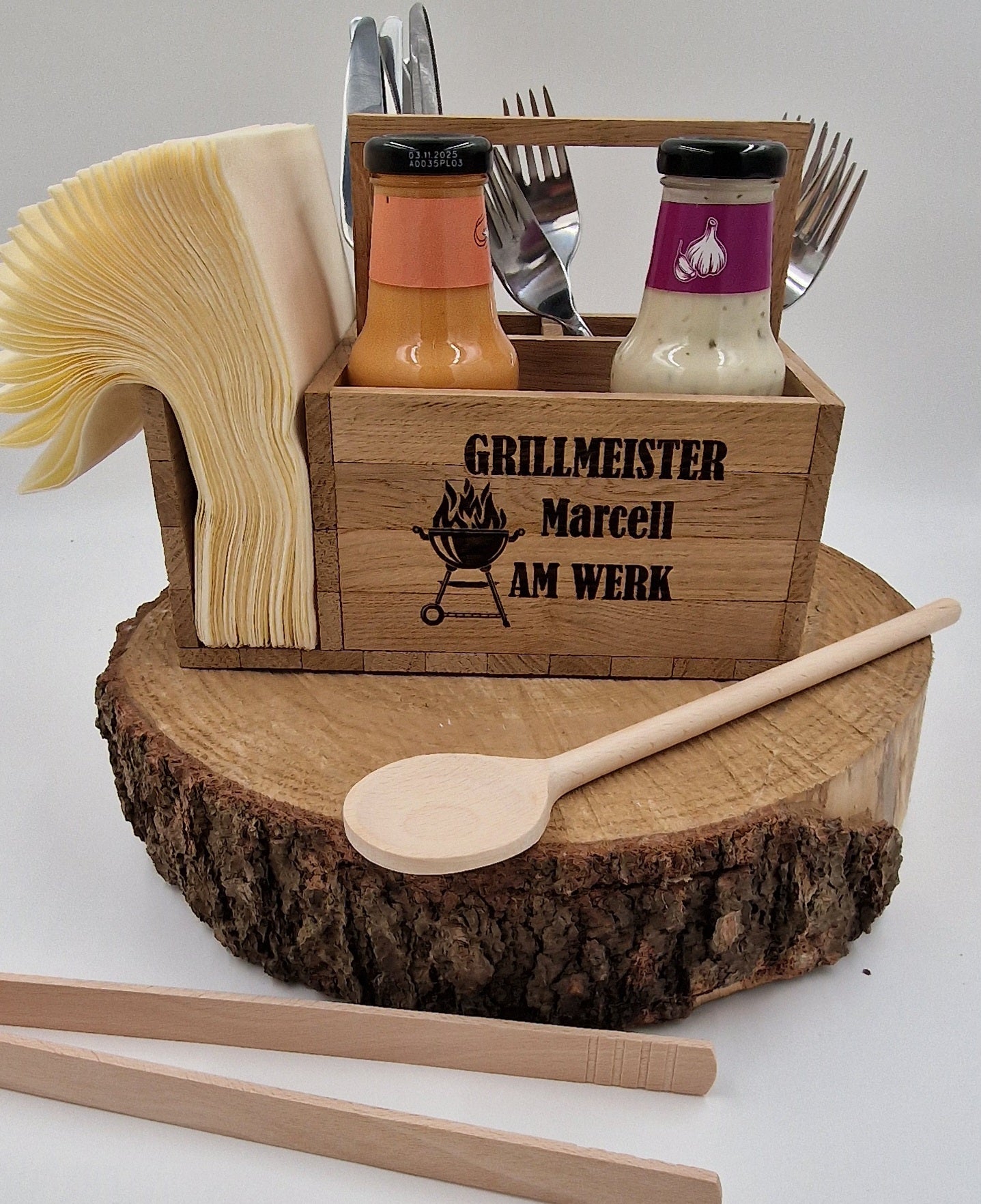Grill Geschenk Utensilo Besteck