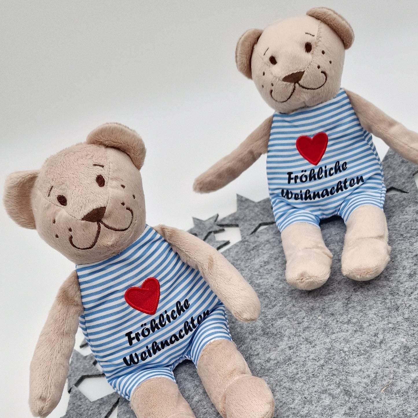 Weihnachts Teddy personalisiert