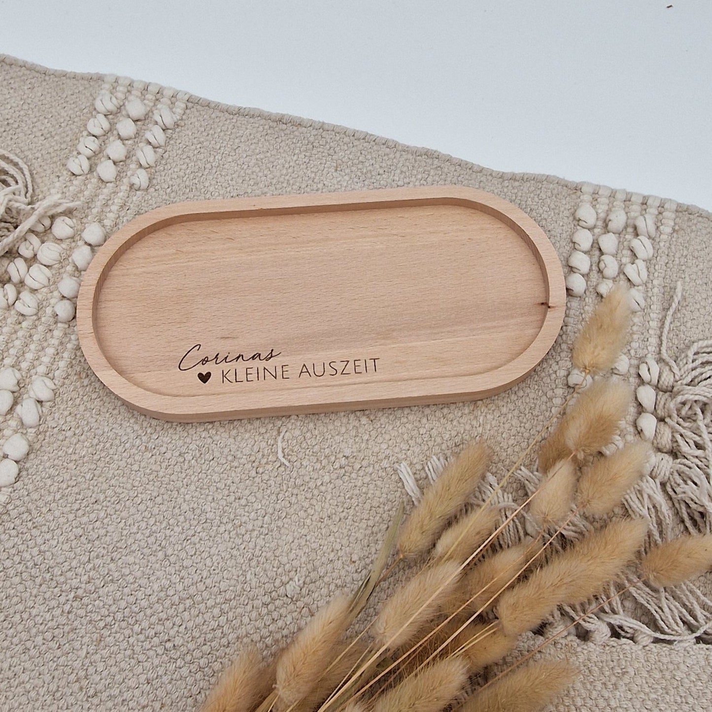 Tablett mit Gravur Kleine Auszeit