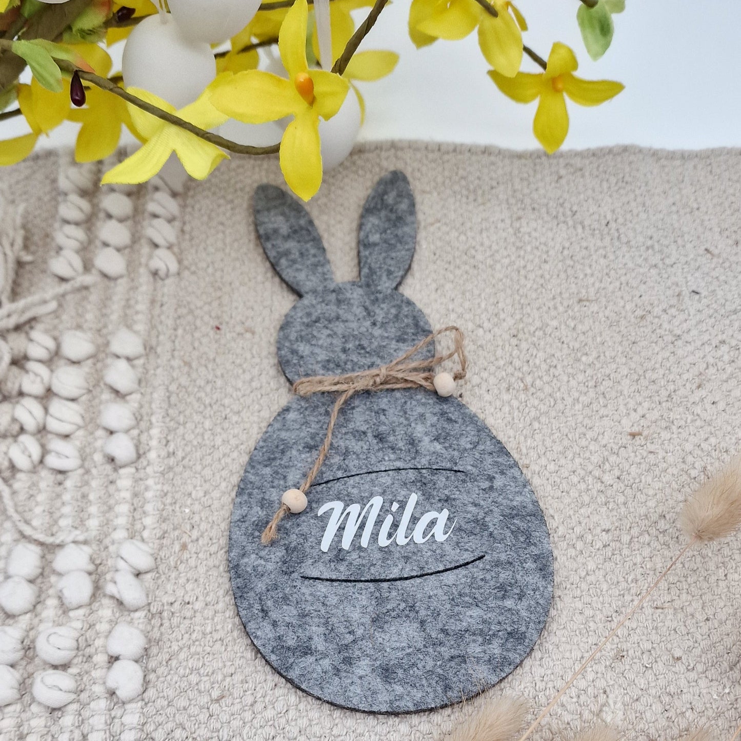 Besteckhalter personalisiert Ostern