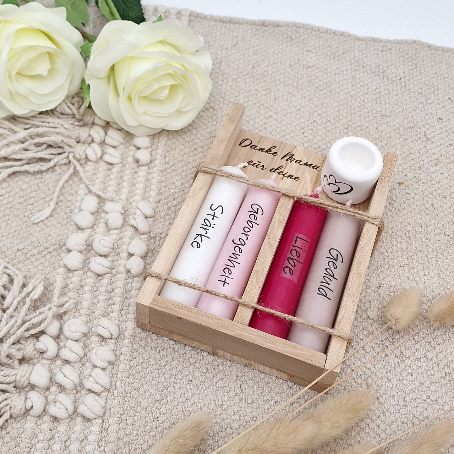 Muttertags Geschenk Kerzenset
