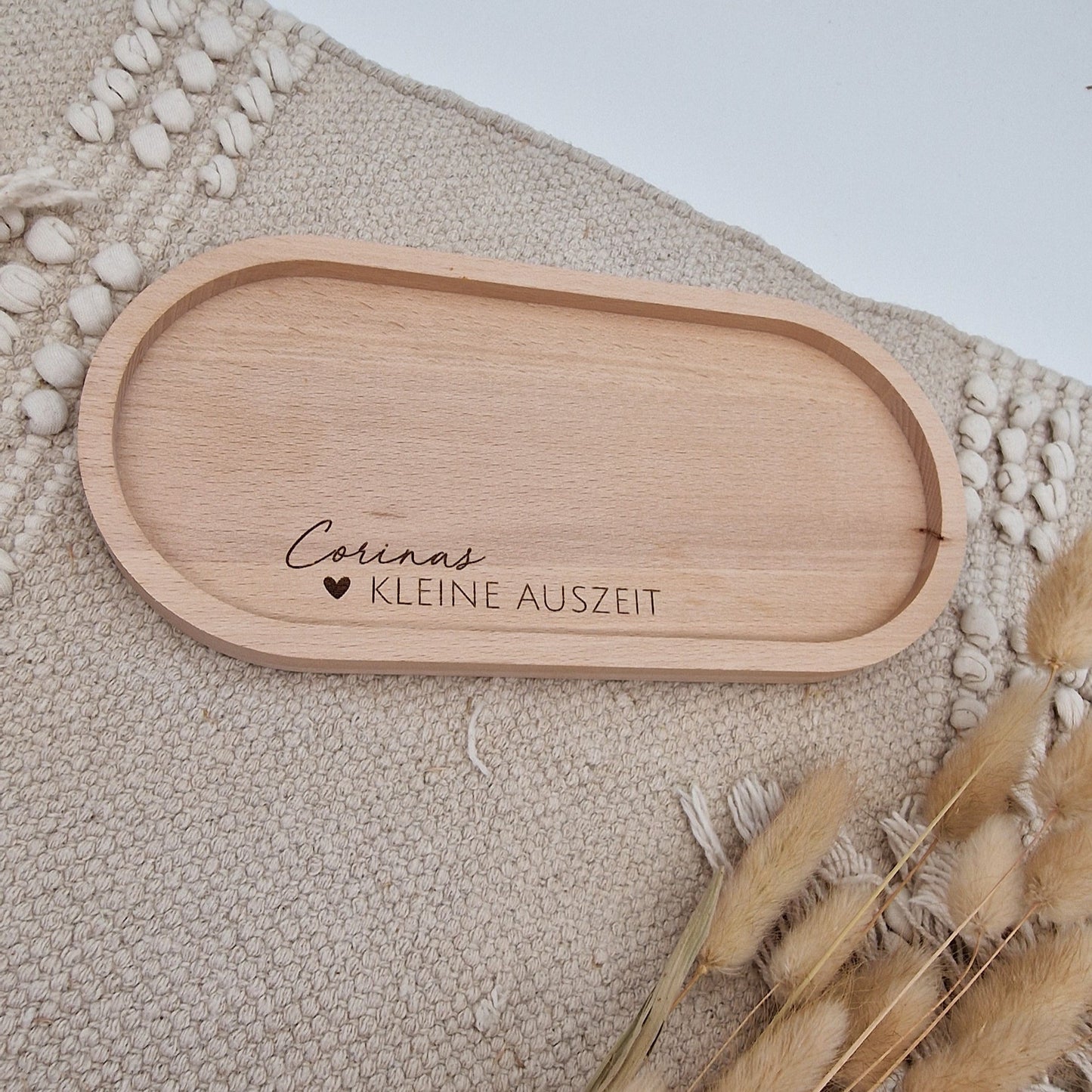 Tablett mit Gravur Kleine Auszeit