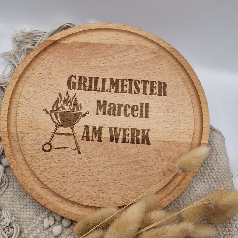 Schneidebrett Grill Geschenk