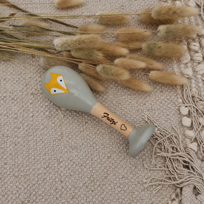 Rassel Holz Personalisiert