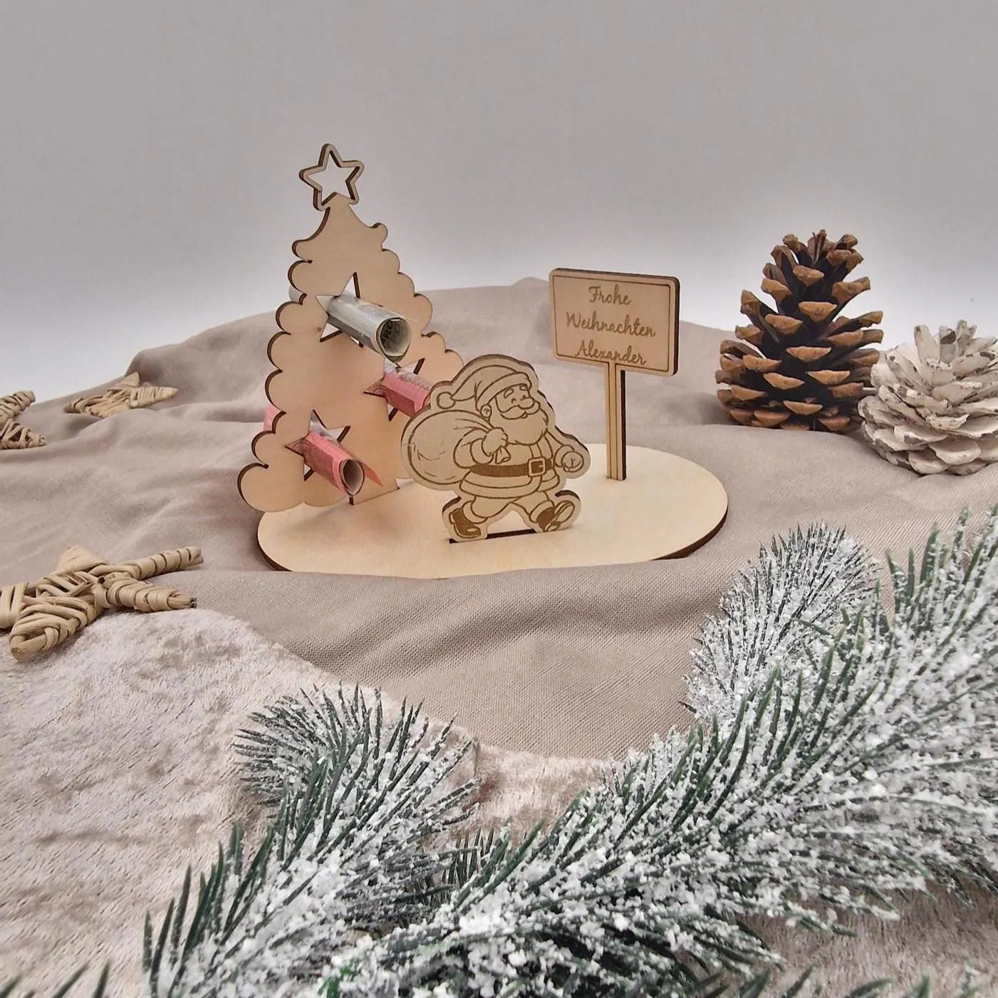 Personalisiertes Geldgeschenk zu Weihnachten,  Wichtelgeschenk, Geschenkidee für Kinder & Erwachsene, Weihnachtsgeschenk