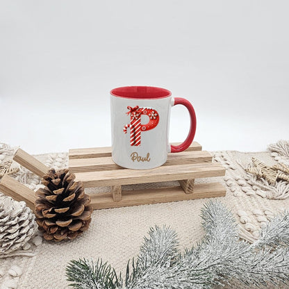Personalisierte Weihnachtstasse