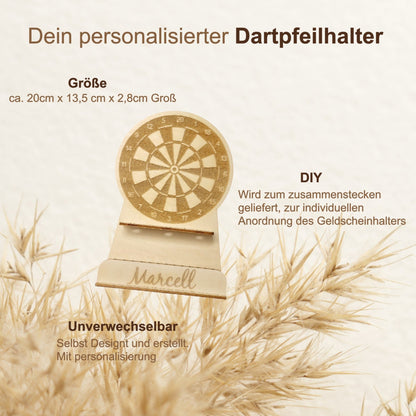 Personalisierter Dartpfeilhalter
