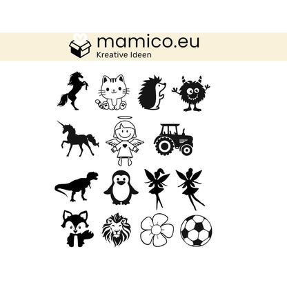 Lampe personalisiert | Kinderzimmerlampe | personalisierte Lampe | Lampe mit Geburtsdaten | Kinderzimmer Nachtlampe | Nachtlampe | Geschenk