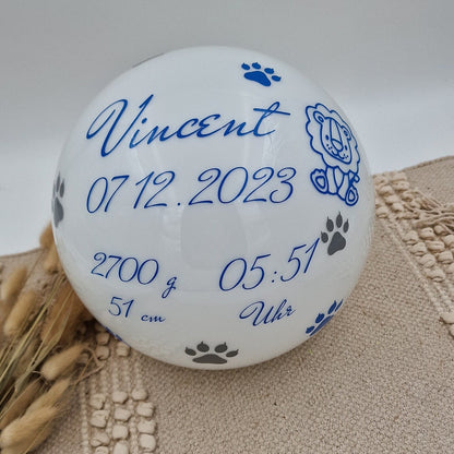 Lampe personalisiert | Kinderzimmerlampe | personalisierte Lampe | Lampe mit Geburtsdaten | Kinderzimmer Nachtlampe | Nachtlampe | Geschenk