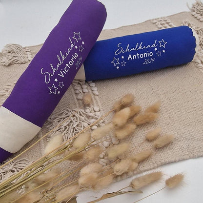 geschenke zum schulanfang | Bleistift Kissen | geschenk einschulung | personalisiertes kissen | geschenke zum schulanfang | kissen bleistift