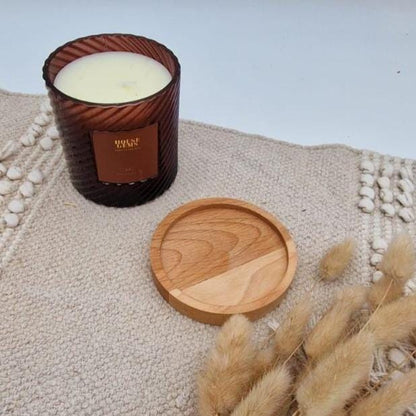 Personalisierter Untersetzer |Glasuntersetzer holz | Untersetzer | Geschenk | Serviertablett | Untersetzer Kerzen | Geschenk zum Einzug |
