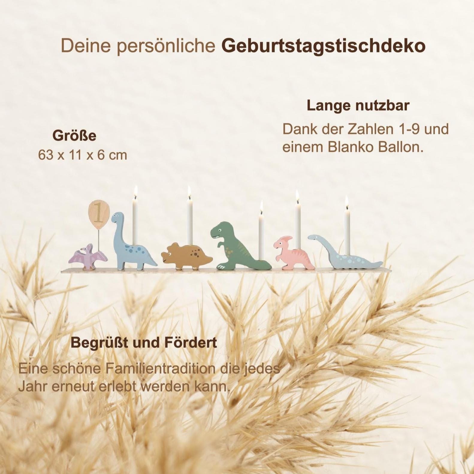Geburtstagszug Dino, Geburtstagsparty Tischdeko, Kindergeburtstag, Erster Geburtstag, Geburtstagszug mit Kerzen, Geburtstagszug Holz Junge