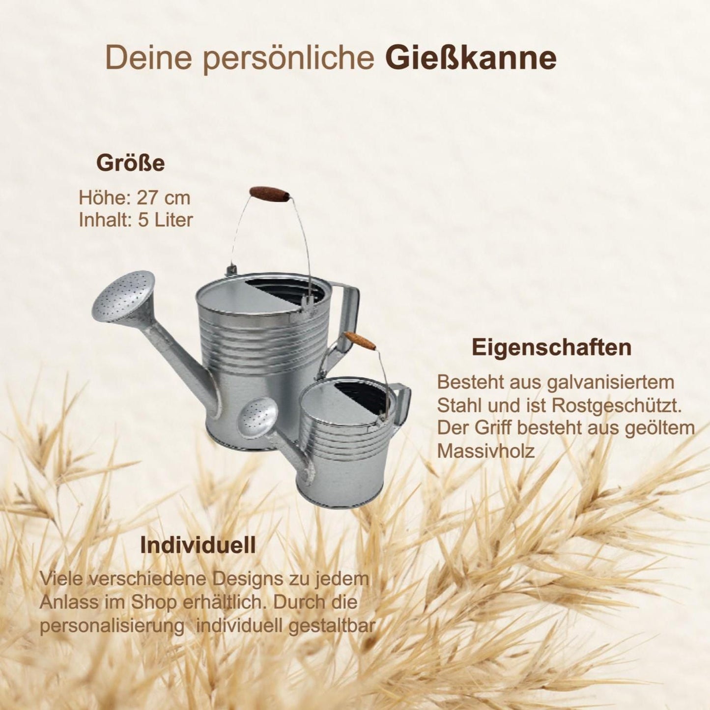 Gießkanne Deko Hochzeitsgeschenk, personalisierte Gießkanne, Hochzeitsgeschenk, Deko Gießkanne, Gießkanne mit Namen, Gießkanne