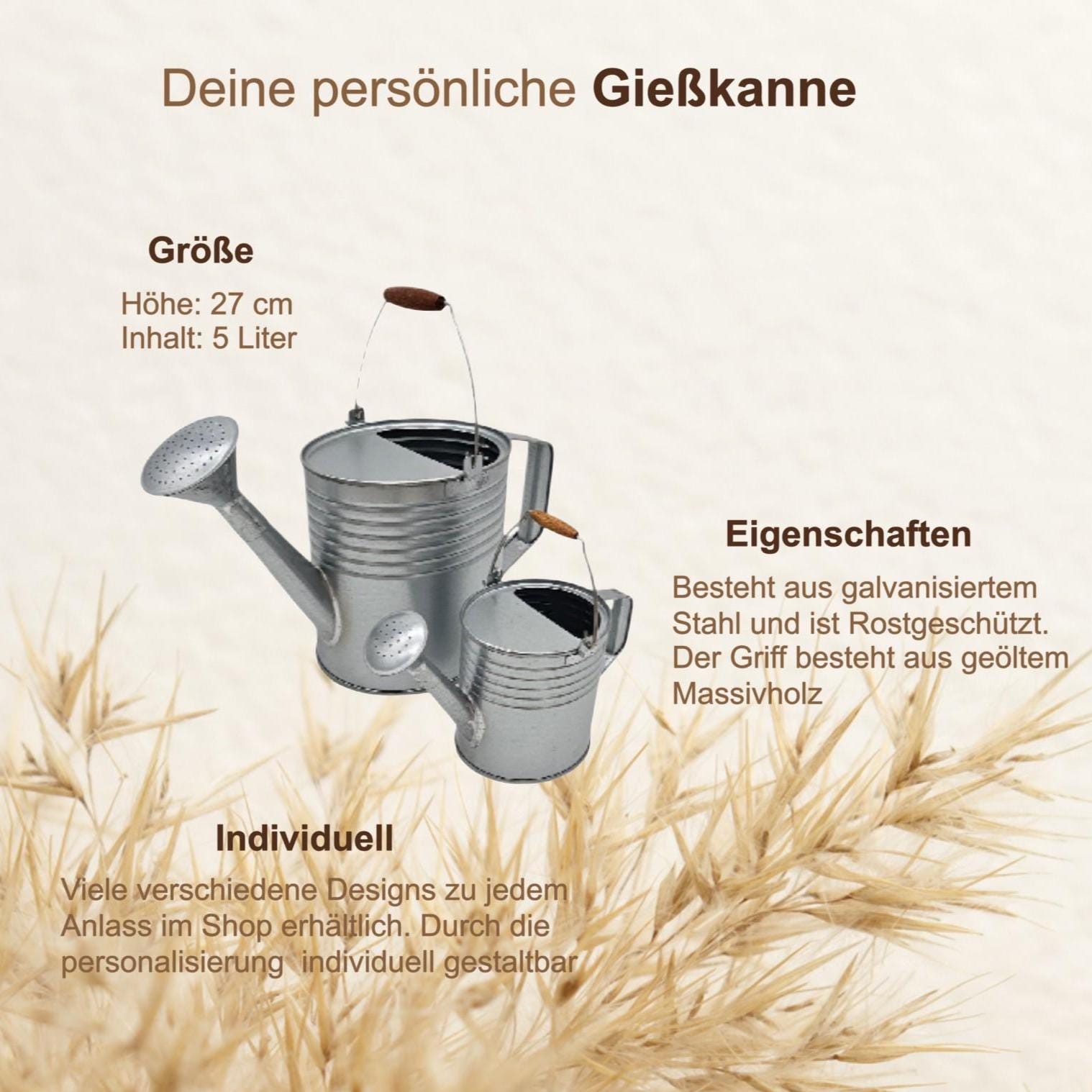 Gießkanne Deko Hochzeitsgeschenk, personalisierte Gießkanne, Hochzeitsgeschenk, Deko Gießkanne, Gießkanne mit Namen, Gießkanne