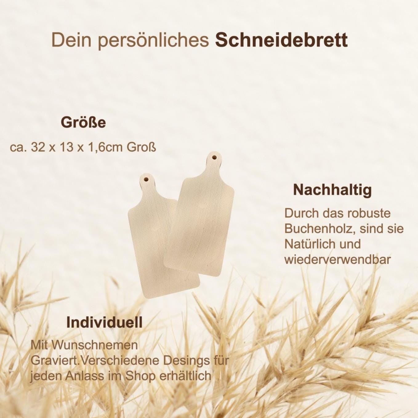 Personalisiertes Frühstücksbrett Küche mit Name | Holzbrettchen Küchen Deko personalisiert | Geschenk zum Einzug Vesperbrett