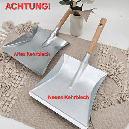 Personalisiertes Kehrset Polterabend, Scherben bringen Glück Handfeger, Hochzeitsgeschenk mit Gravur Namen