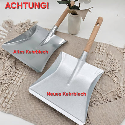 Personalisiertes Kehrset Polterabend Geschenk, Handfeger und Schaufel mit Gravur Namen, Hochzeitsgeschenk
