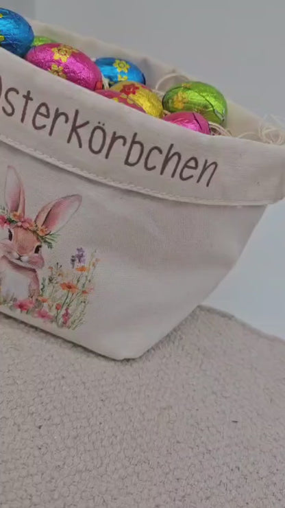 Personalisiertes Osterkörbchen