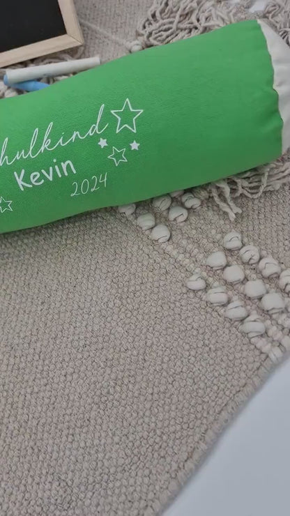 geschenke zum schulanfang | Bleistift Kissen | geschenk einschulung | personalisiertes kissen | geschenke zum schulanfang | kissen bleistift
