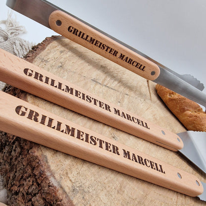 Grillbesteck personalisiert