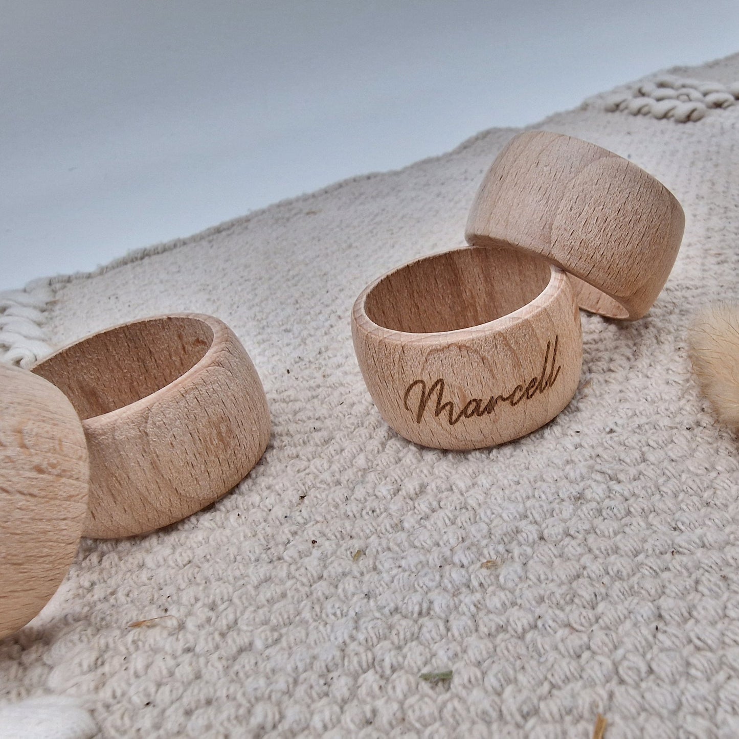 Serviettenring Personalisiert aus Holz