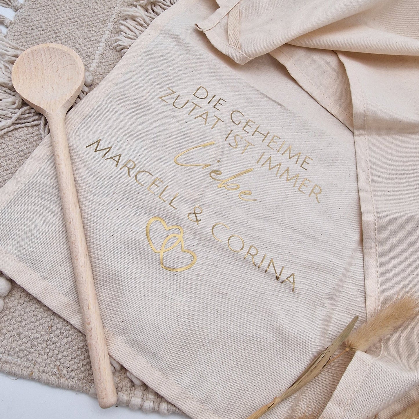 Geschirrtuch personalisiert Hochzeit