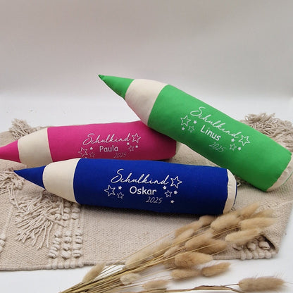 Bleistift Kissen personalisiert